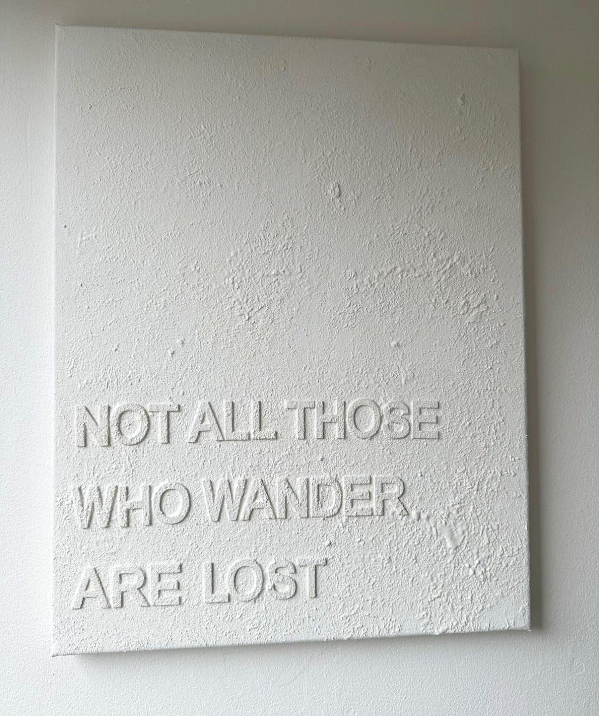 Custom / Personalised / Quote - Textured Wall Art - 3D Textured Canvas - Small/Medium/Large/Extra Large Sizes