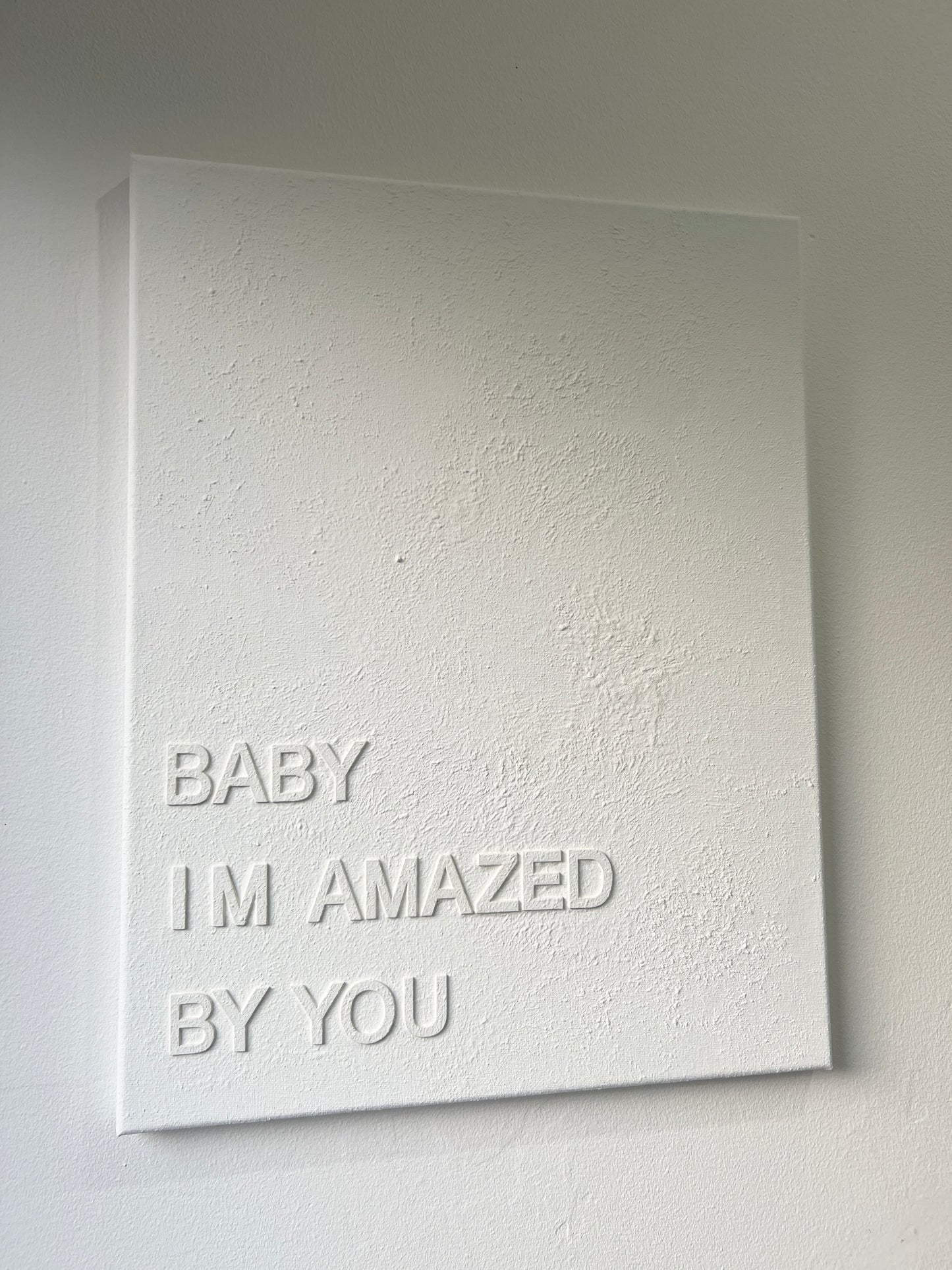 Custom / Personalised / Quote - Textured Wall Art - 3D Textured Canvas - Small/Medium/Large/Extra Large Sizes