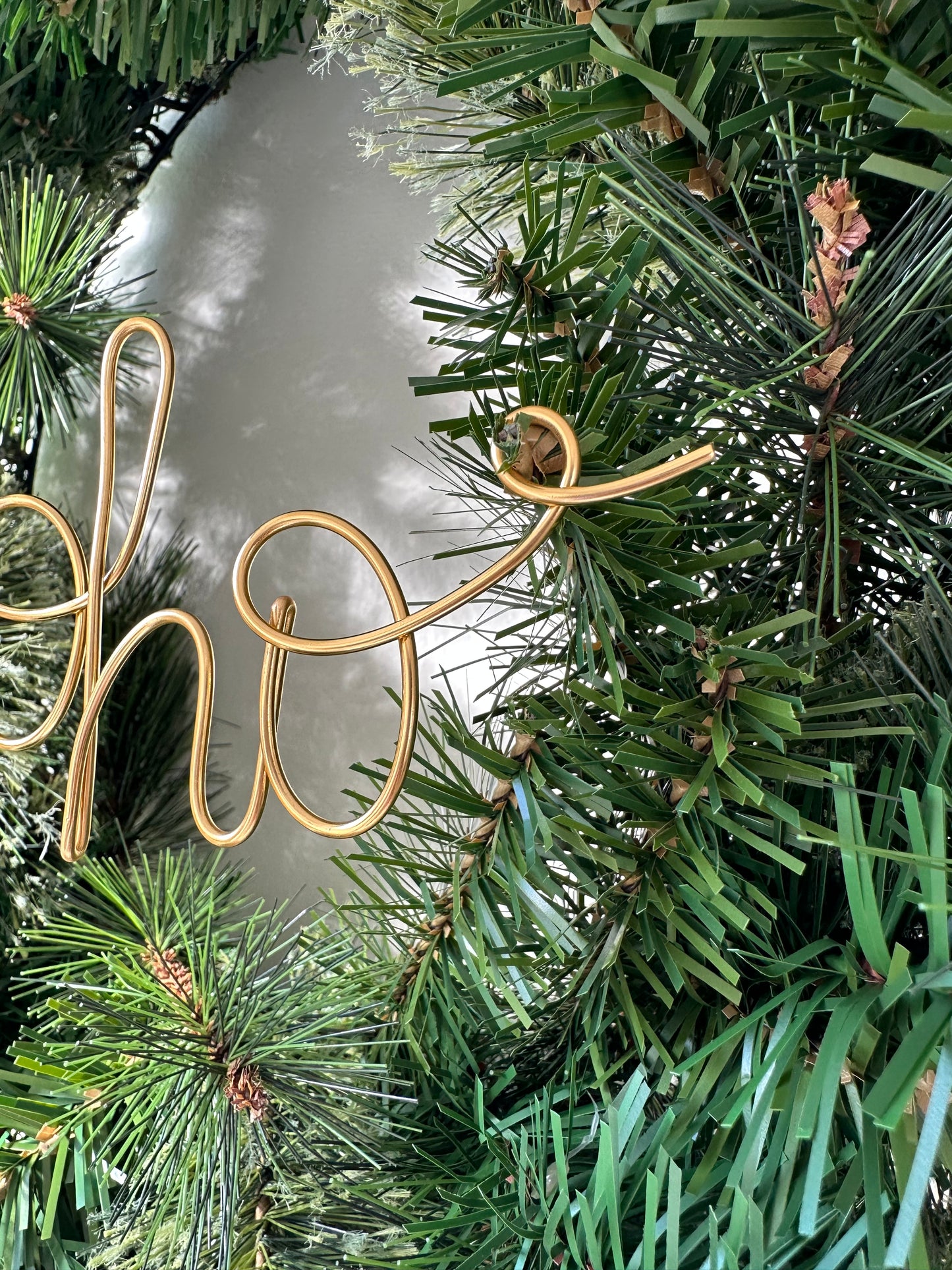 Christmas Wire Wreath Inserts