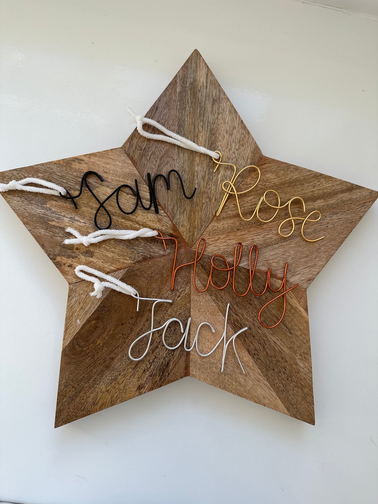 'your name' Christmas Decs.