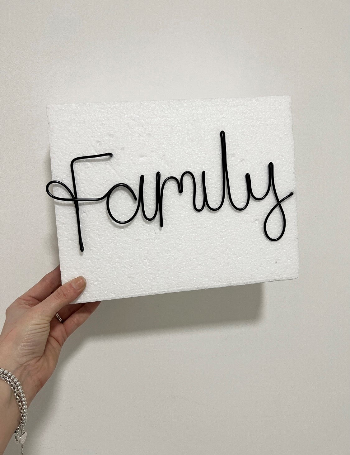'Family' wire sign
